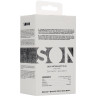 Sono Plug anal silicone SELF MOTION 8 x 4 cm noir